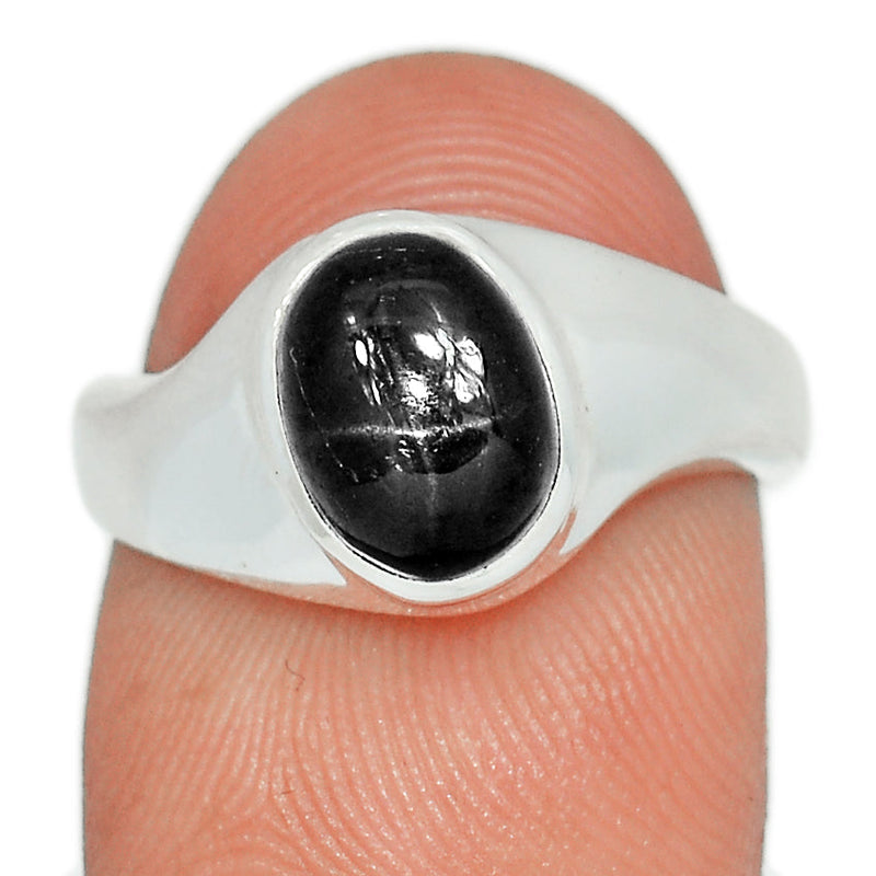 Solid - Black Star Ring - BSTR579