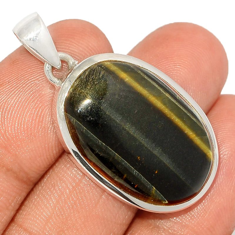 1.6" Blue Tiger Eye Pendants - BTEP1006