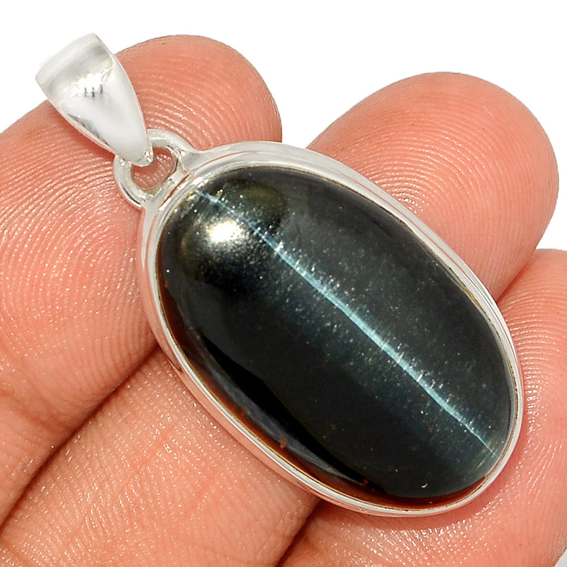 1.5" Blue Tiger Eye Pendants - BTEP1036