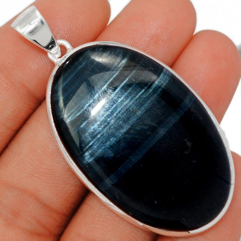 2.1" Blue Tiger Eye Pendants - BTEP506