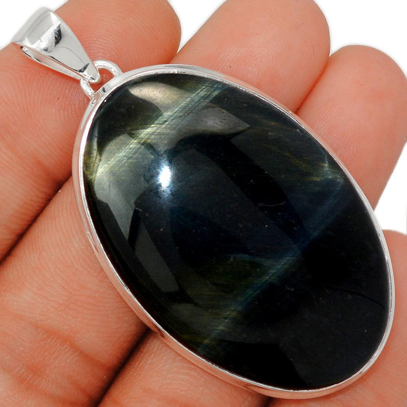2.1" Blue Tiger Eye Pendants - BTEP512