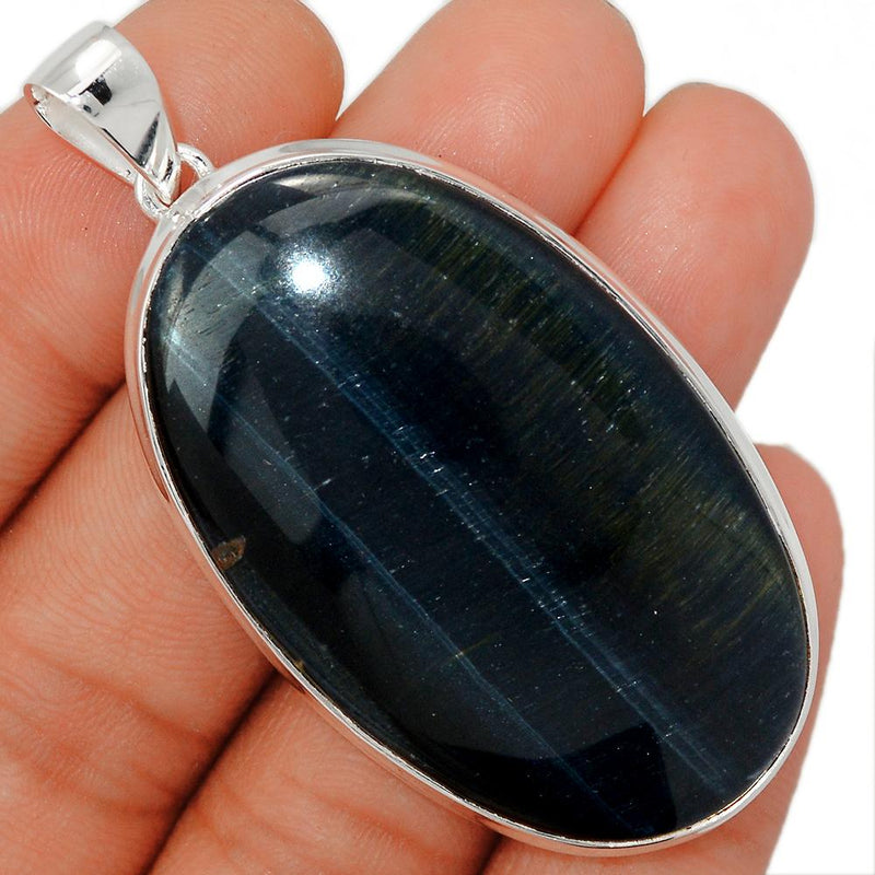 2.2" Blue Tiger Eye Pendants - BTEP515