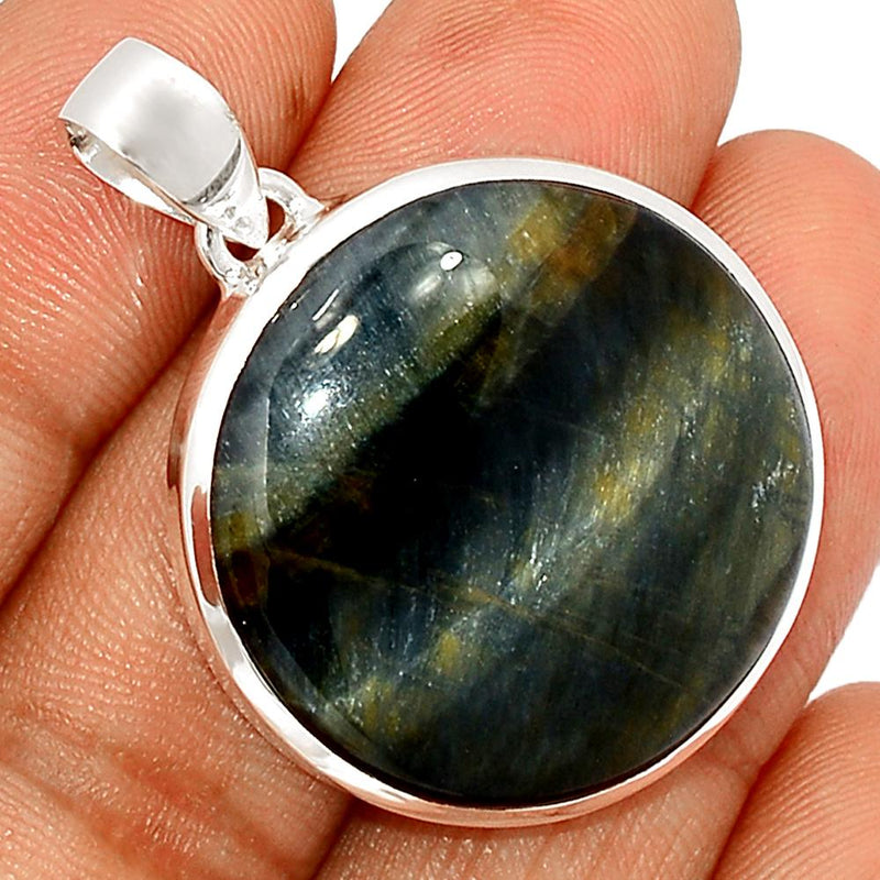 1.6" Blue Tiger Eye Pendants - BTEP576