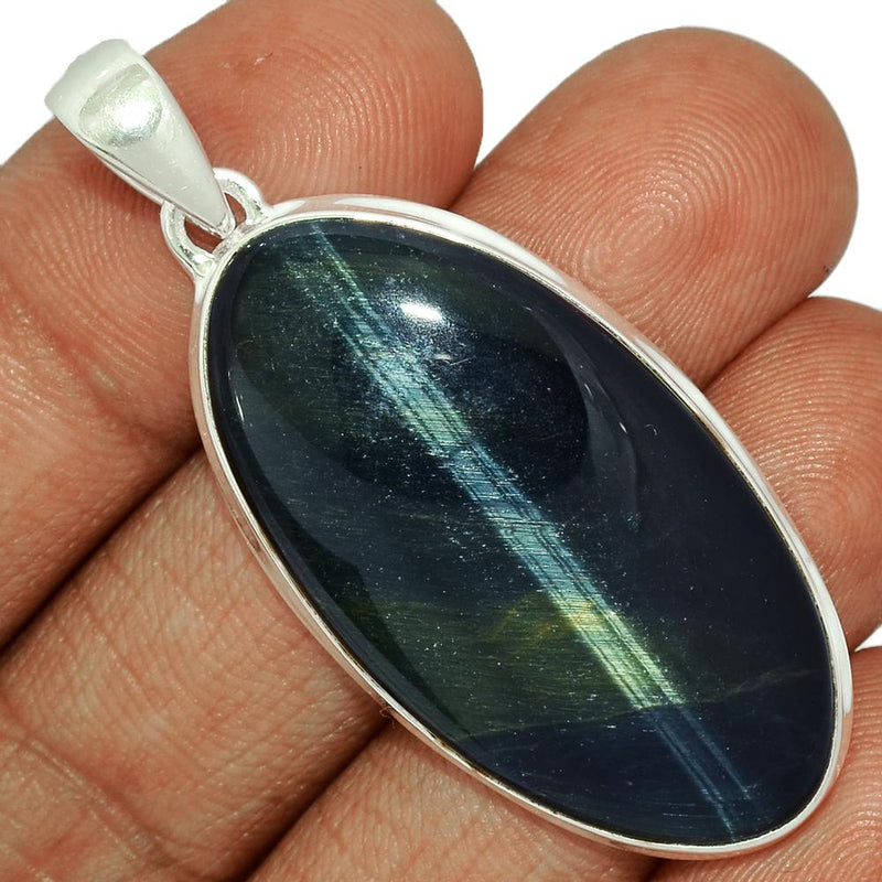 2.2" Blue Tiger Eye Pendants - BTEP606