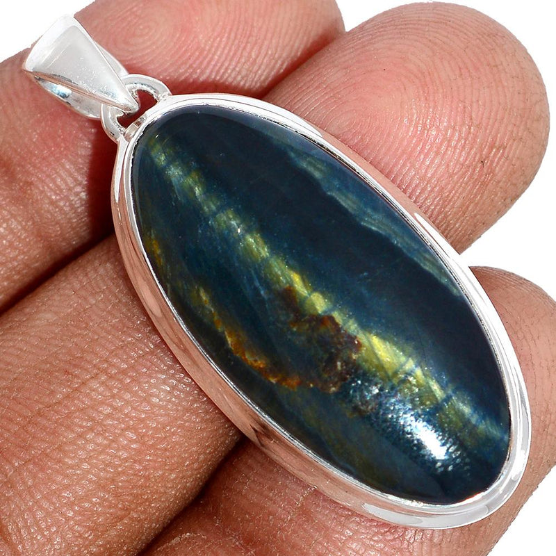 1.6" Blue Tiger Eye Pendants - BTEP649