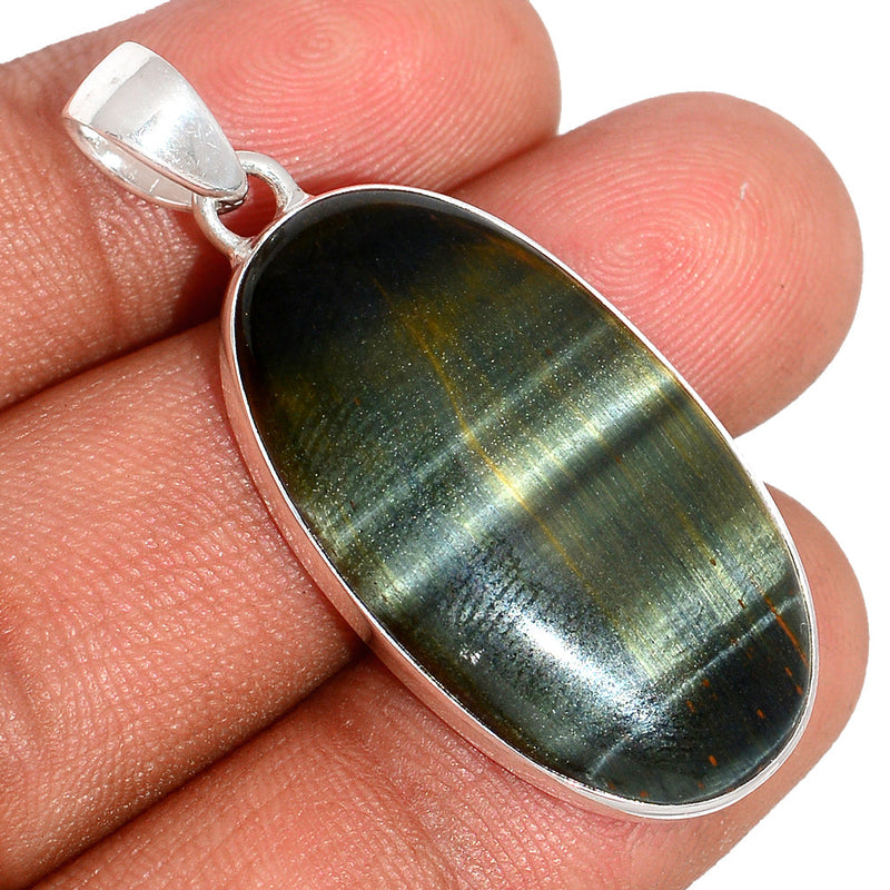 1.6" Blue Tiger Eye Pendants - BTEP801