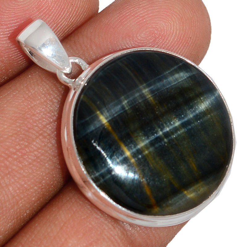 1.5" Blue Tiger Eye Pendants - BTEP803