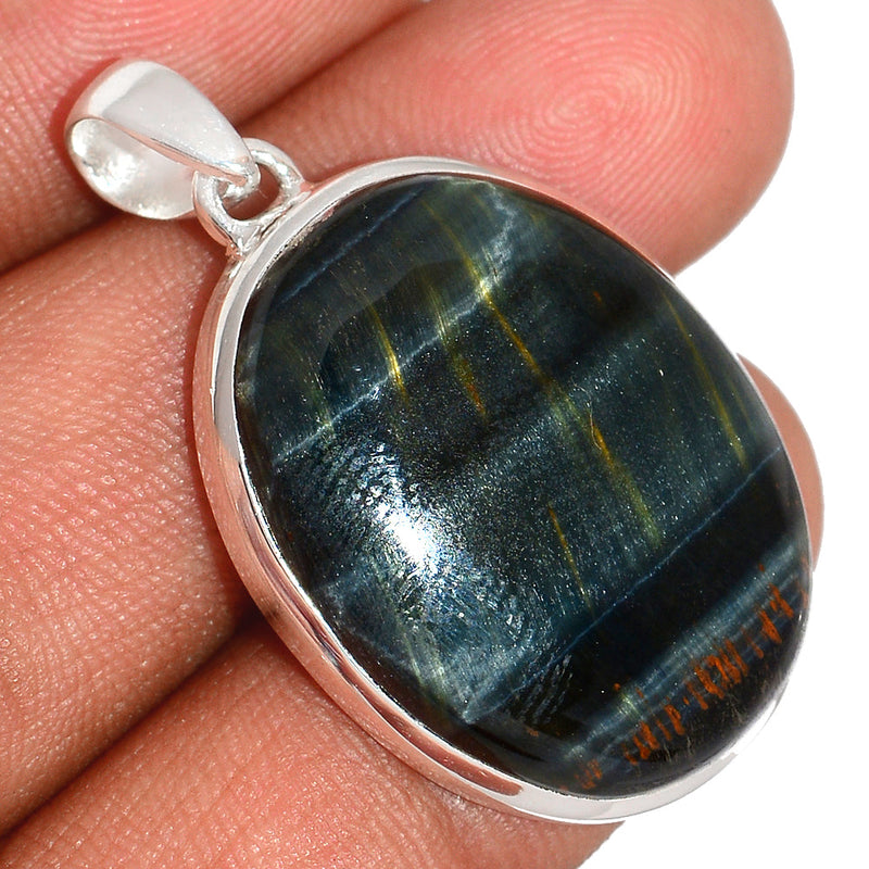 1.5" Blue Tiger Eye Pendants - BTEP805