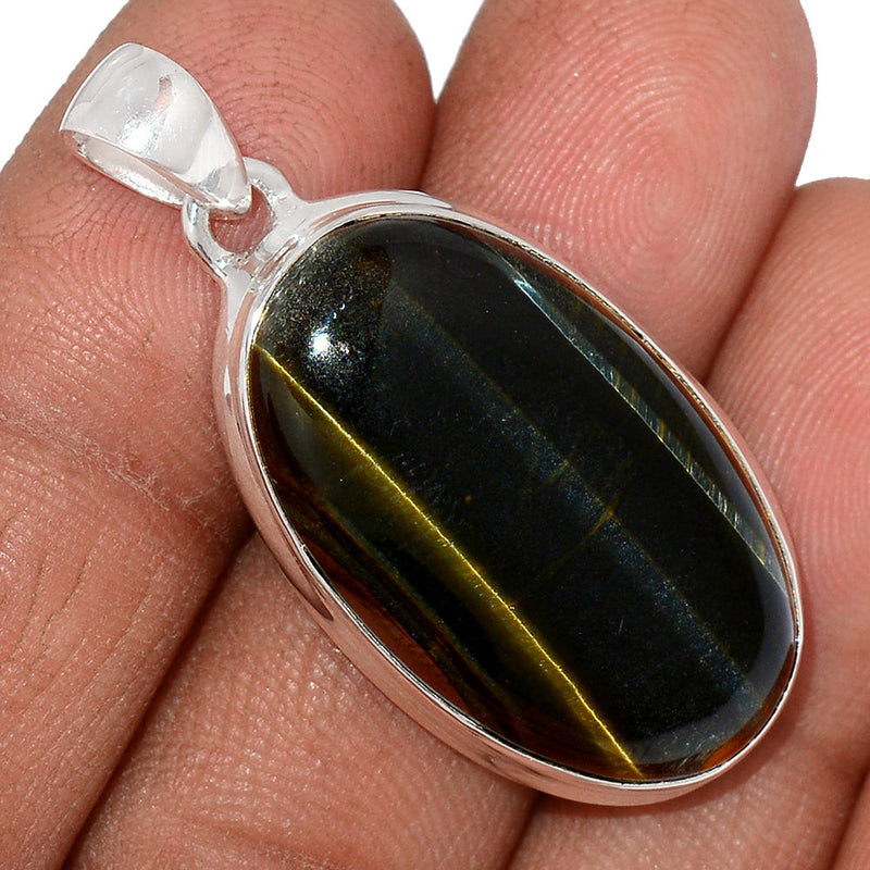 1.6" Blue Tiger Eye Pendants - BTEP837