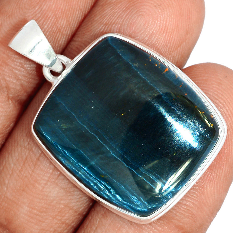 1.6" Blue Tiger Eye Pendants - BTEP871