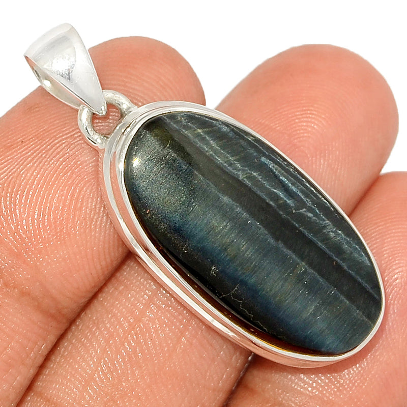 1.6" Blue Tiger Eye Pendants - BTEP999