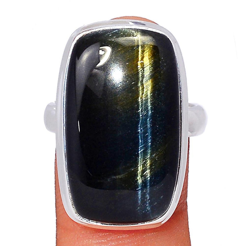 Blue Tiger Eye Ring - BTER108