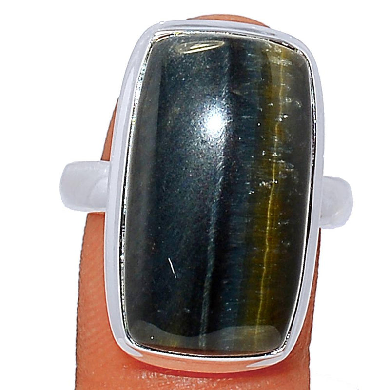 Blue Tiger Eye Ring - BTER127