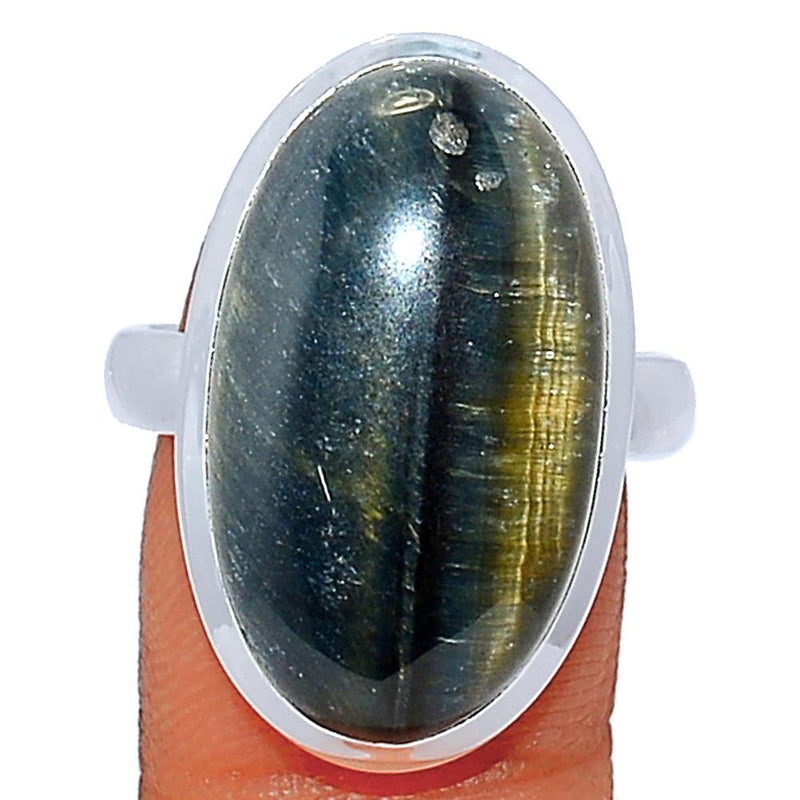 Blue Tiger Eye Ring - BTER129