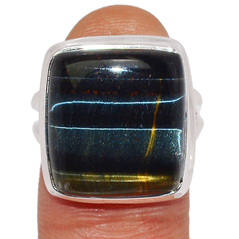 Blue Tiger Eye Ring - BTER169