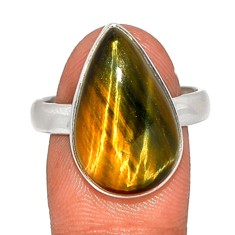 Blue Tiger Eye Ring - BTER337