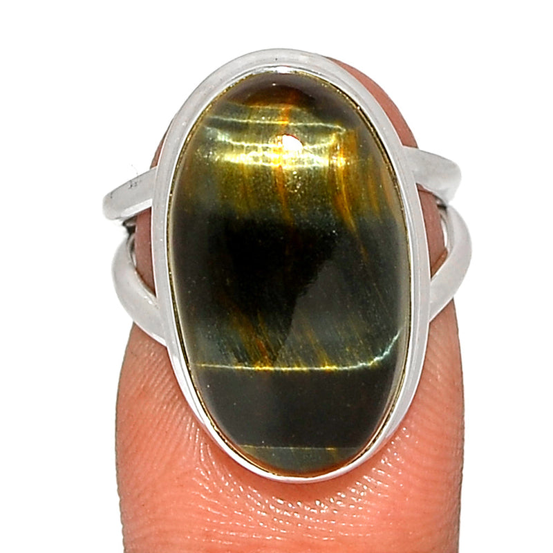 Blue Tiger Eye Ring - BTER343