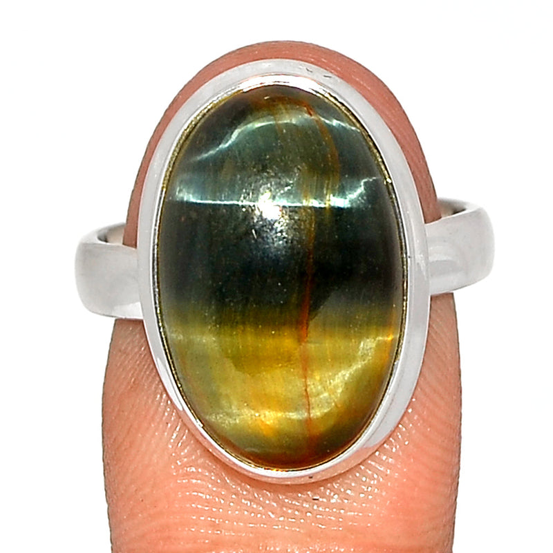 Blue Tiger Eye Ring - BTER352