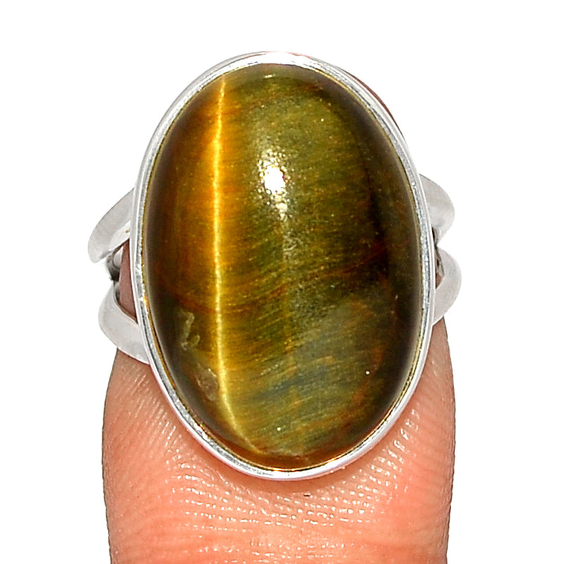 Blue Tiger Eye Ring - BTER353