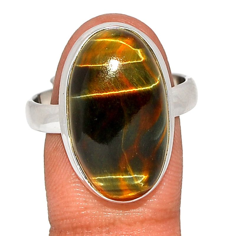 Blue Tiger Eye Ring - BTER357