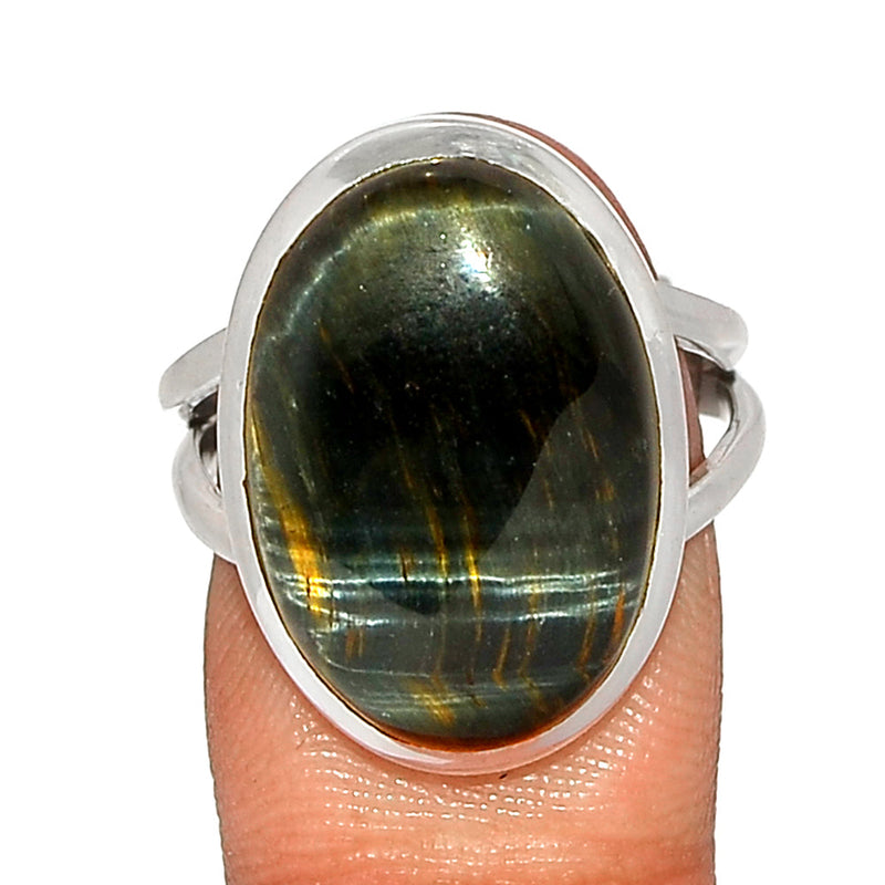 Blue Tiger Eye Ring - BTER364