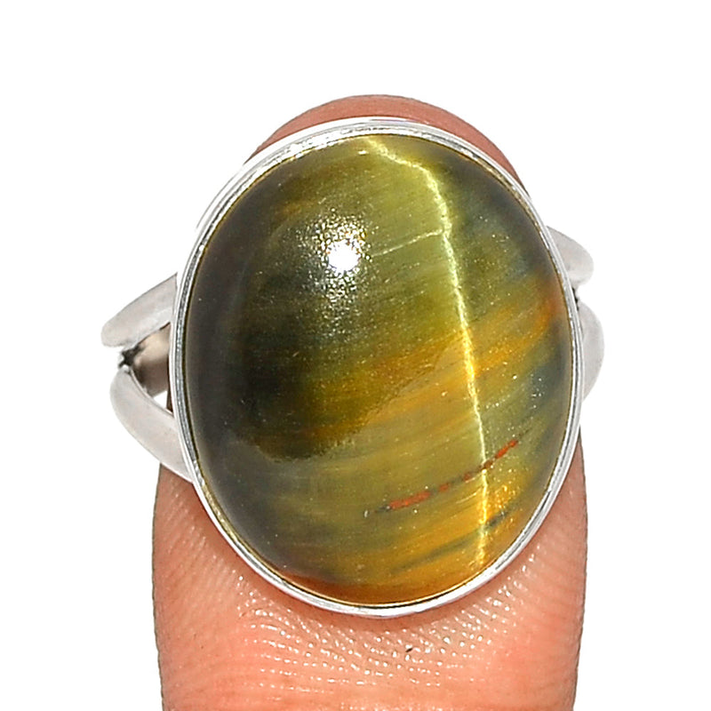 Blue Tiger Eye Ring - BTER369