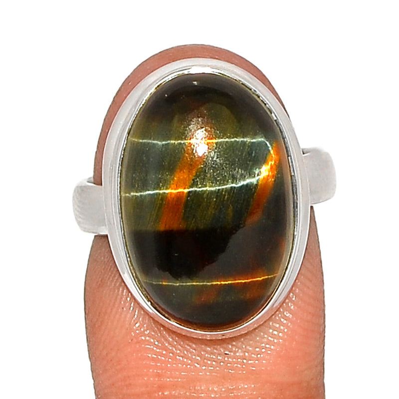 Blue Tiger Eye Ring - BTER376