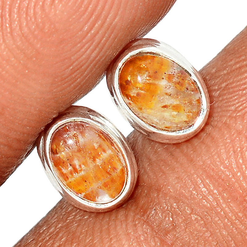 Super Seven Cacoxenite Studs - CACS30