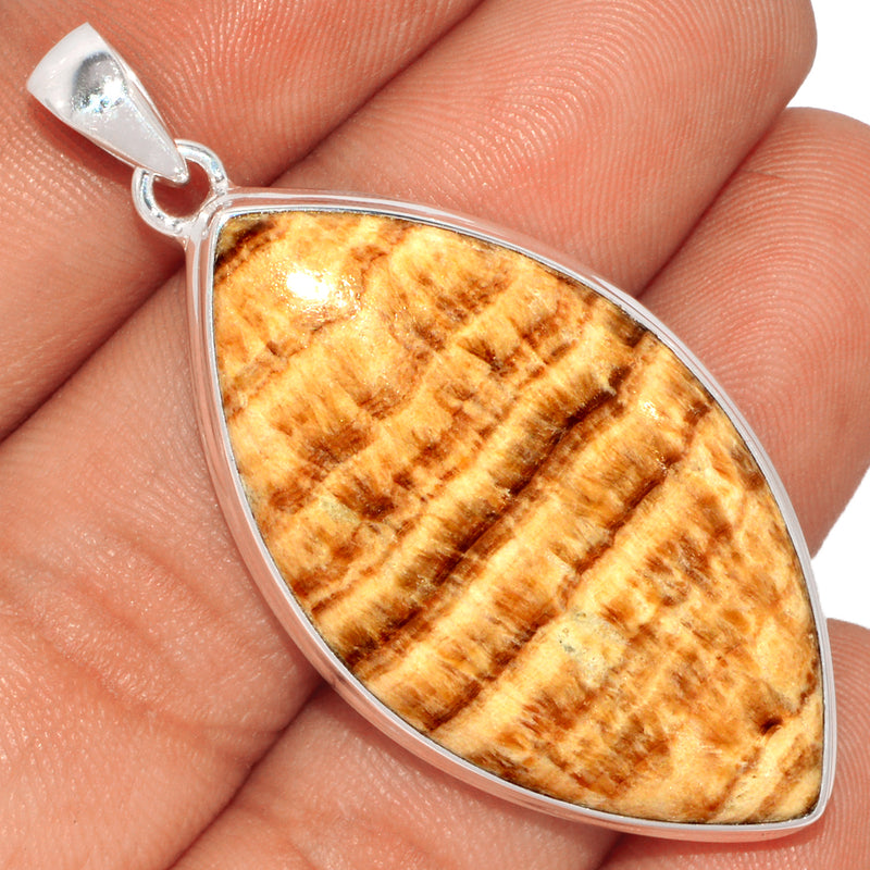 2.1" Candy Aragonite Pendants - CAGP121