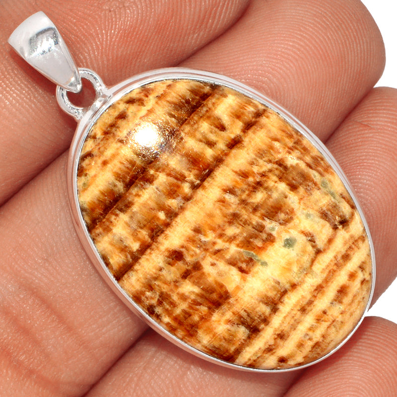 1.7" Candy Aragonite Pendants - CAGP139