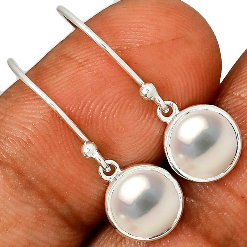 7*7 MM Round - Pearl Earrings - CB-E902PRL Catalogue