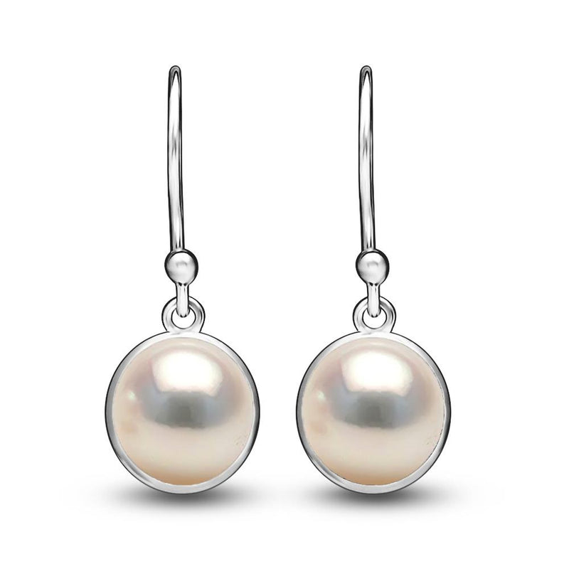 7*7 MM Round - Pearl Earrings - CB-E902PRL Catalogue