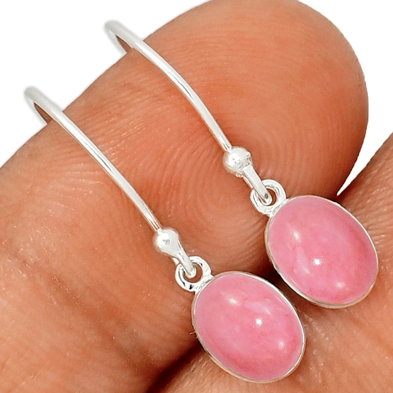 6*8 MM Oval - Pink Opal Earrings - CB-E904PO Catalogue