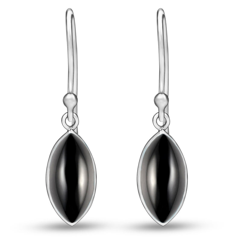 10*5 MM Marquise - Black Onyx Earrings - CB-E911BO Catalogue