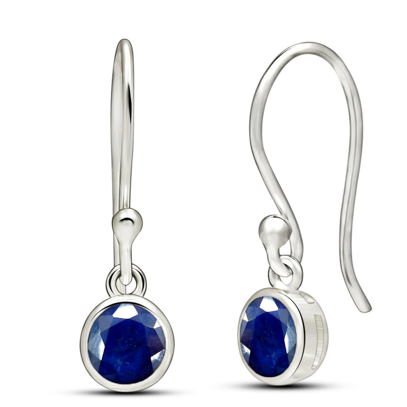 5*5 MM Round - Sapphire Earrings - CB-E914S Catalogue