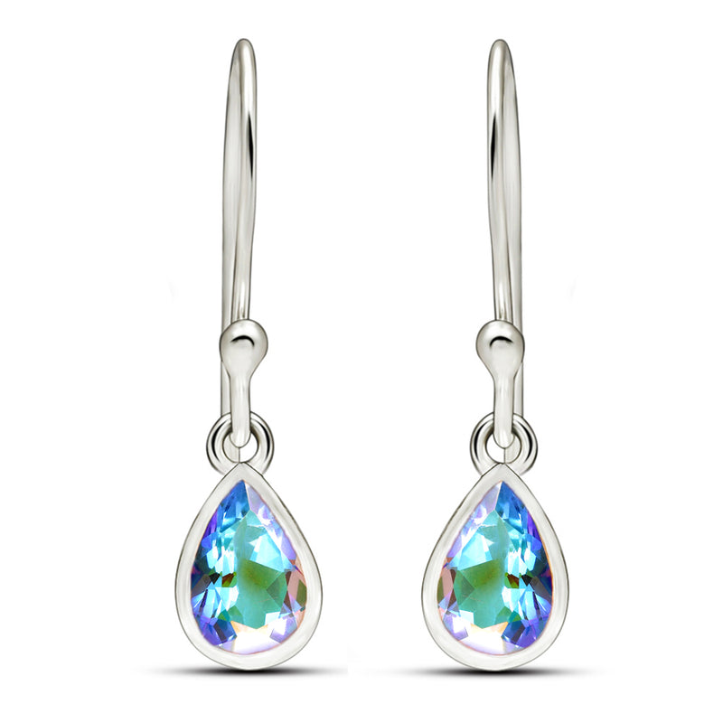 7*5 MM Pear - Mercury Mystic Topaz Earrings - CB-E917MMT Catalogue