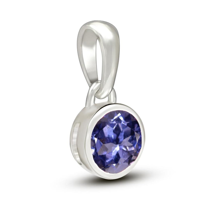5*5 MM Round - Iolite Pendants - CB-P708I Catalogue