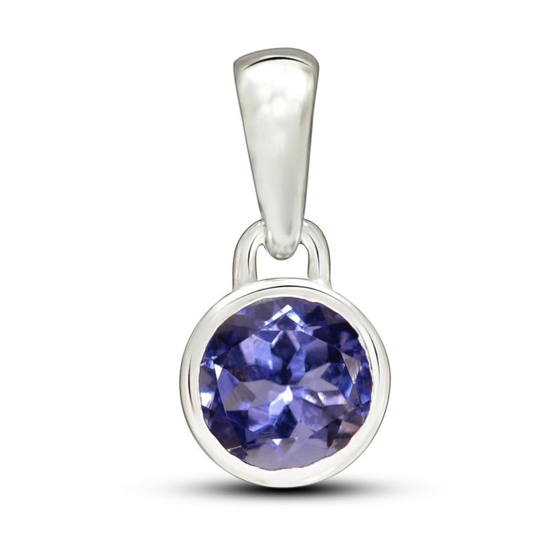 5*5 MM Round - Iolite Pendants - CB-P708I Catalogue