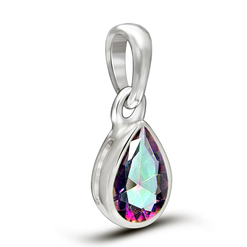 7*5 MM Pear - Mystic Topaz Pendants - CB-P710MT Catalogue