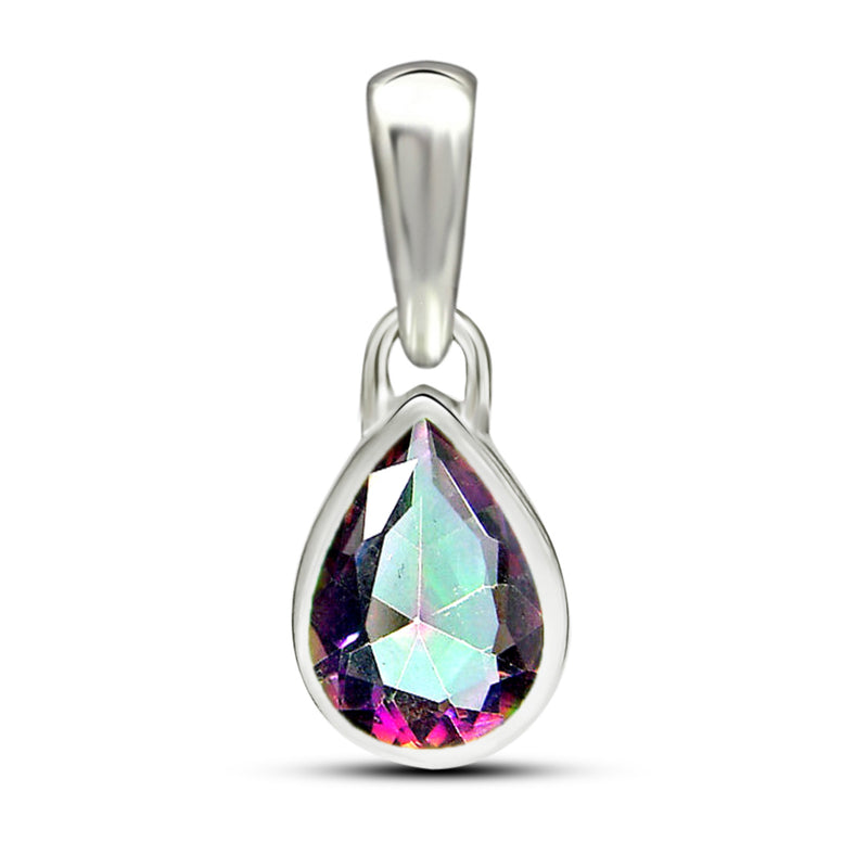 7*5 MM Pear - Mystic Topaz Pendants - CB-P710MT Catalogue