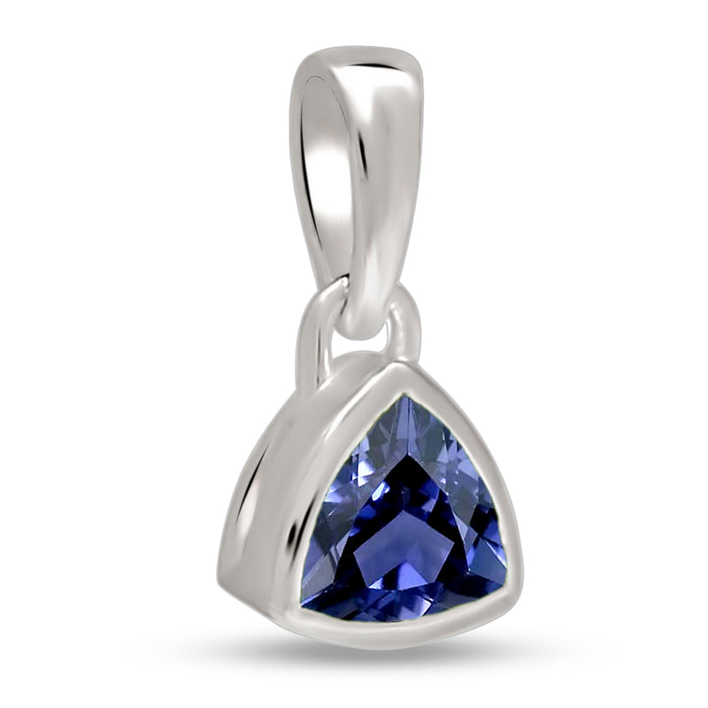 5*5 MM Trillion - Iolite Pendants - CB-P717I Catalogue