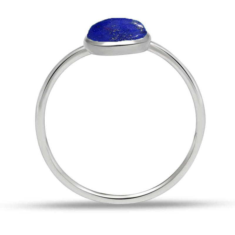 7*5 MM Oval - Lapis Jewelry Ring - CB-R801LPS Catalogue