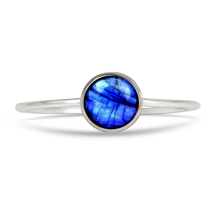 5*5 MM Round - Labradorite Ring - CB-R802LAB Catalogue