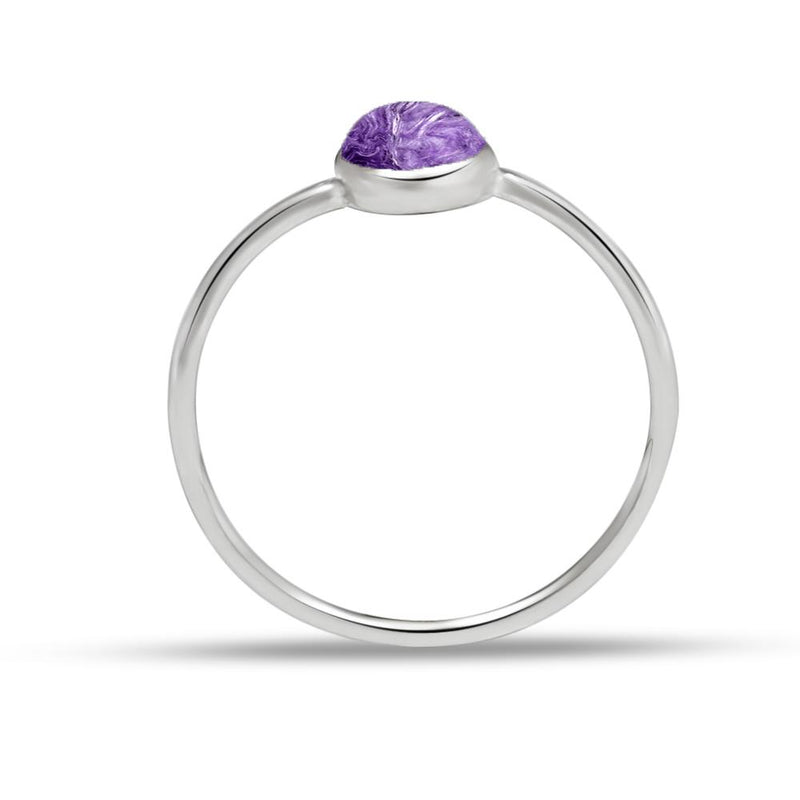 7*5 MM Pear - Cheroite Ring - CB-R803CL Catalogue