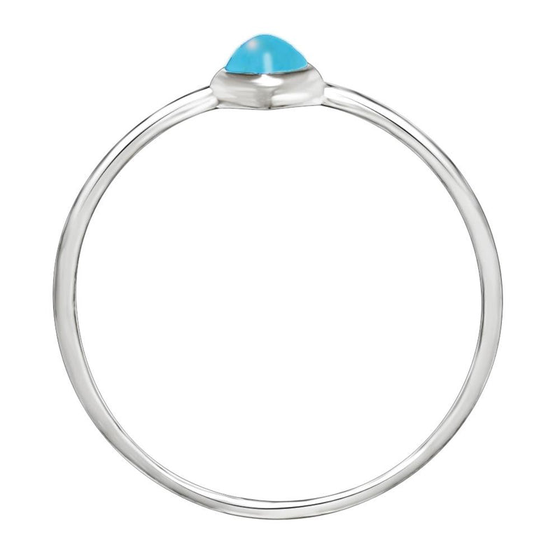 8*4 MM Marquise - Natural Kingman Turquoise Ring - CB-R809KMT Catalogue