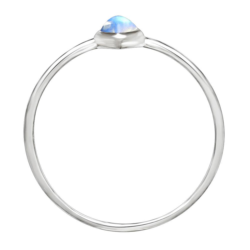 8*4 MM Marquise - Rainbow Moonstone Ring - CB-R809RM Catalogue