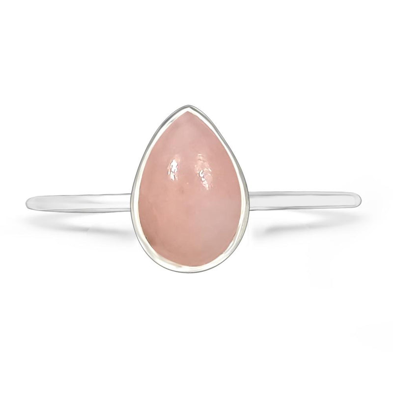 9*6 MM Pear - Pink Opal Ring - CB-R810PO Catalogue