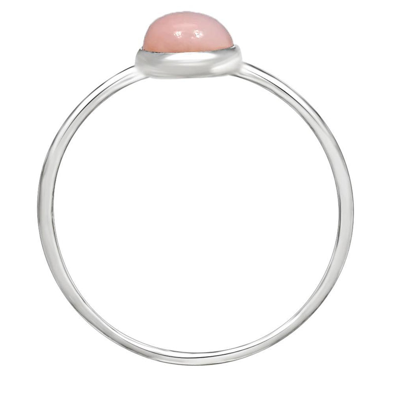 9*6 MM Pear - Pink Opal Ring - CB-R810PO Catalogue