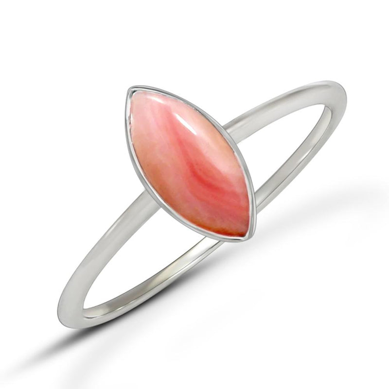 10*5 MM Marquise - Pink Opal Ring - CB-R812PO Catalogue