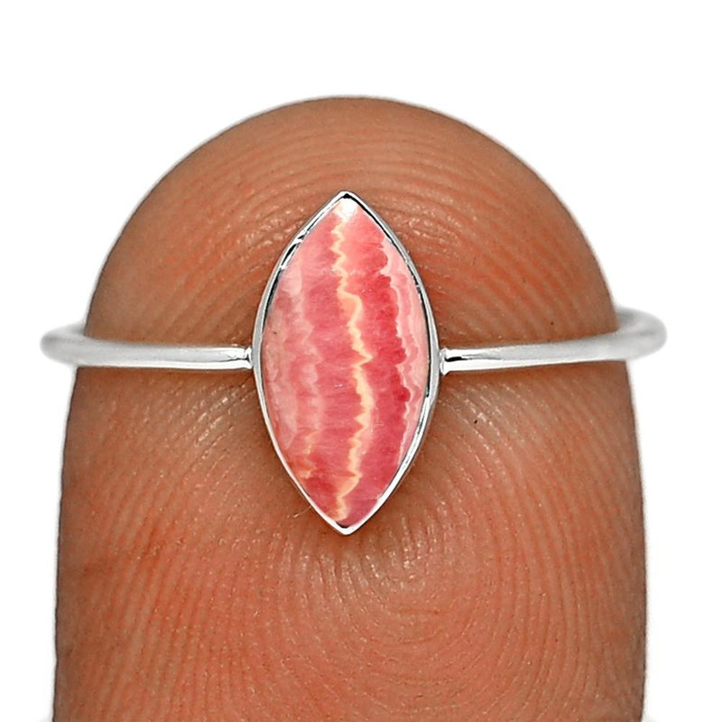 10*5 MM Marquise - Rhodochrosite Ring - CB-R812RDO Catalogue